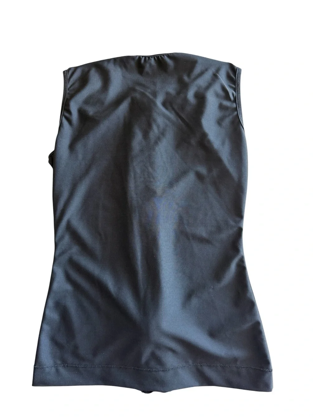 Marena Recovery Compression Vest Men Men BLK Sleeveless Post-Surgical Shapewear